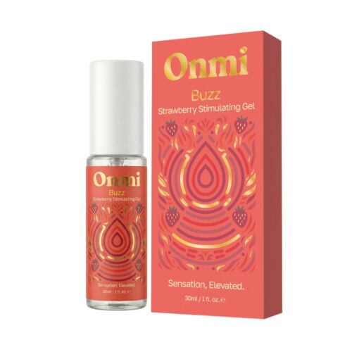 Λαδια κρέμας Onmi Buzz Strawberry 30ml με δόνηση
