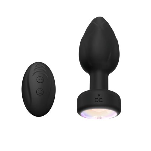 Δονητής Toosh Remote Controlled Light Up Vibrating Butt Plug