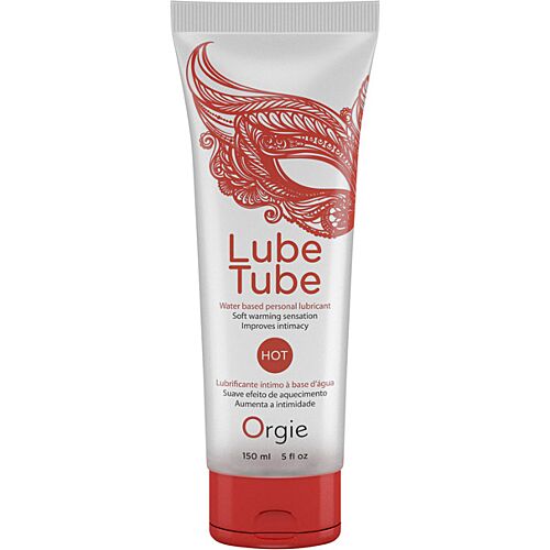 Λιπαντικό Orgie Lube Tube Hot με Θερμό Επίδραση