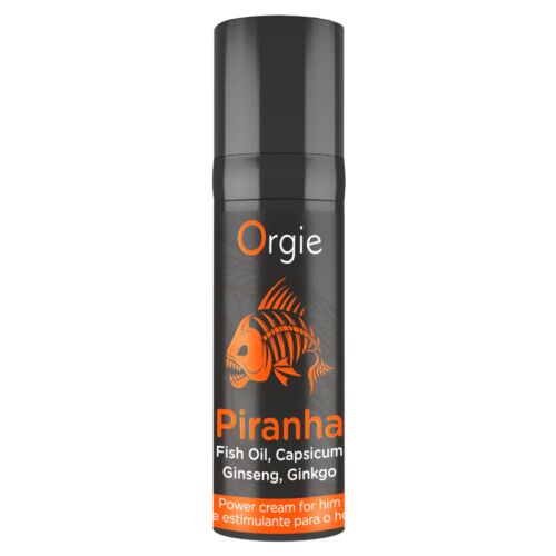Κρέμα Διέγερσης Orgie PIRANHA με Άμεση Δράση