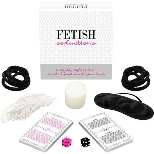 Ερωτικό παιχνίδι Kheper Games FETISH SEDUCTIONS με 36 κάρτες