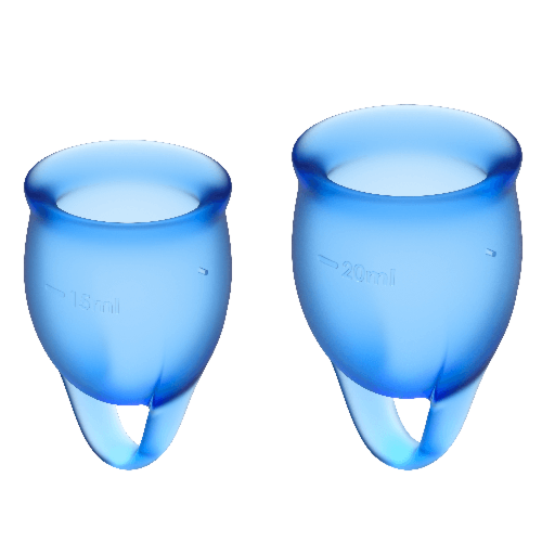 Κούπα Εμμήνου Satisfyer Feel Confident Kit 15 και 20 ml