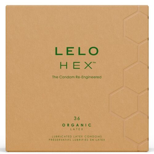 Προφυλακτικό LELO HEX Organic με L-αργινίνη