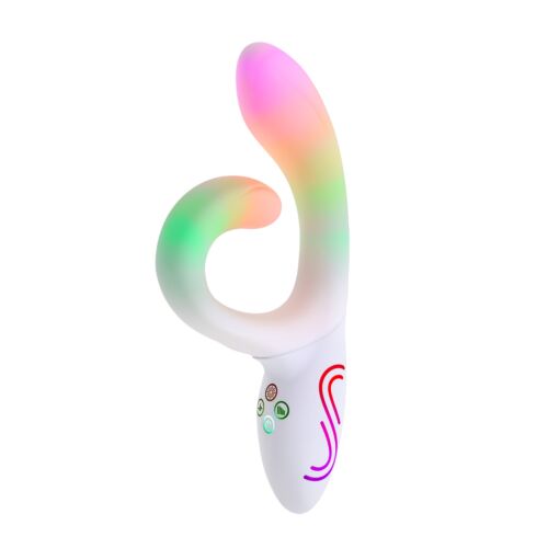 Δονητής Paradise Pleasure Products The Rabbit με RGB φωτισμό