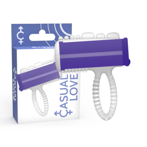 Δαχτυλίδι Δονητής Casual Love - Διεγέρτης για Δάχτυλο ή Γλώσσα