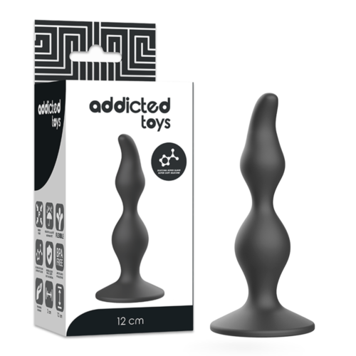 Πρόσθετος Πλεξούδας Addicted Toys 12 cm με βάση στήριξης