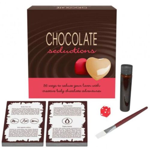 Ερωτικό παιχνίδι Chocolate Seductions με γεύση σοκολάτας