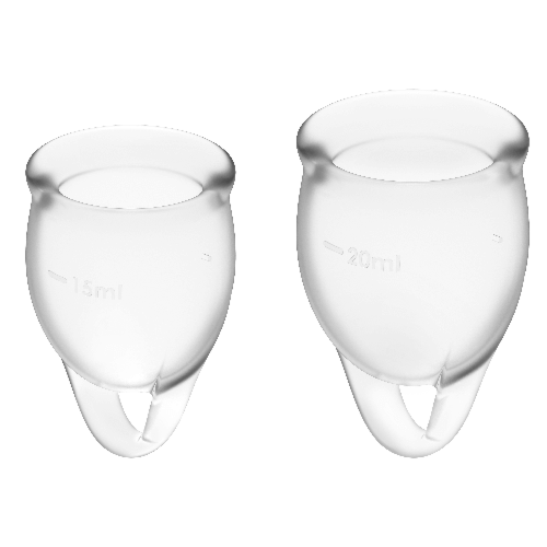 Κούπα Περιόδου SATISFYER - Feel Confident με 15 και 20ml