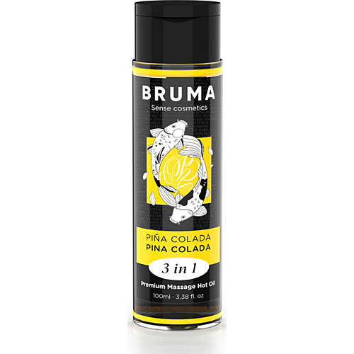 Λάδι Μασάζ BRUMA Piña Colada με Εφέ Θερμότητας