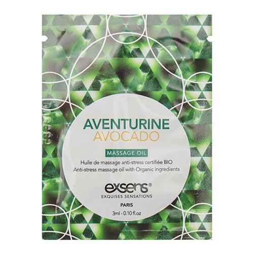 Λάδι Μασάζ Exsens Aventurine 3 ml με Αβοκάντο
