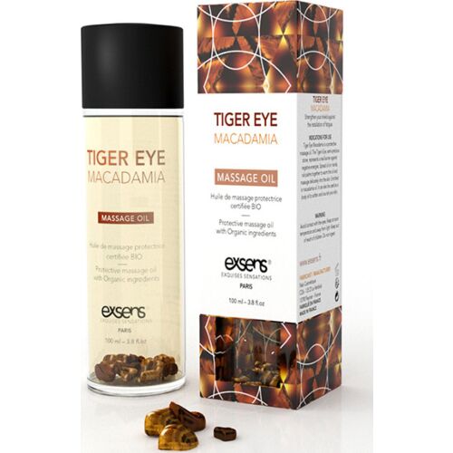 Λάδι Μασάζ Exsens Protective Tiger Eye Macadamia με Βιταμίνη Ε