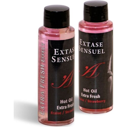 Λάδι Μασάζ Extase Sensual 100 ml με Διπλό Αποτέλεσμα