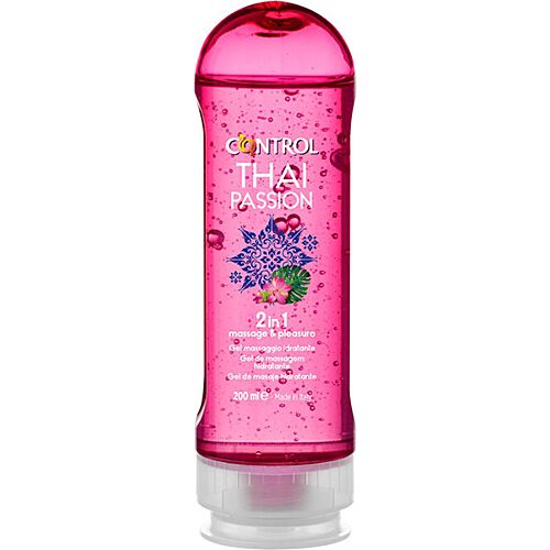 Λάδι Μασάζ CONTROL Thai Passion 200 ml με Φόρμουλα 2 σε 1