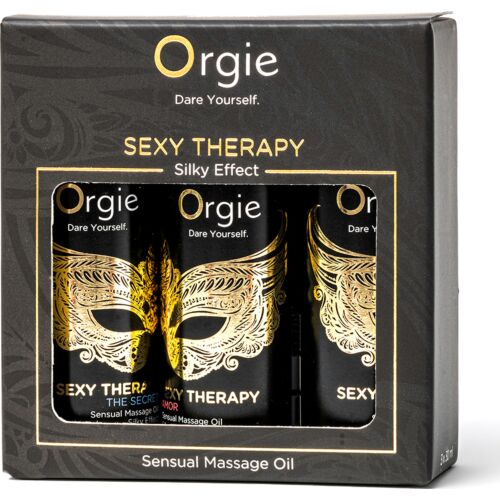 Λάδια Μασάζ Orgie Sexy Therapy 3x30ml
