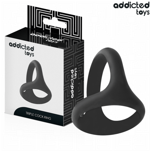 Δαχτυλίδι Πάχους ADDICTED TOYS - THICK TRIPLE για καλύτερη ροή