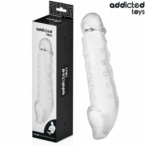Θήκη Πέους ADDICTED TOYS TRANSPARENT 23 εκ.
