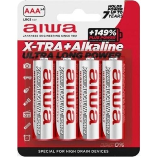 Προμήθειες AIWA X-TRA ALKALINE AAA για καθημερινή χρήση