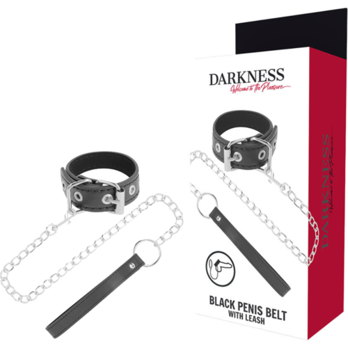 Δαχτυλίδι Πέους DARKNESS με Ιμάντα