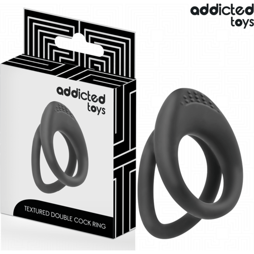Δαχτυλίδι Πέους ADDICTED TOYS με διπλή υφή