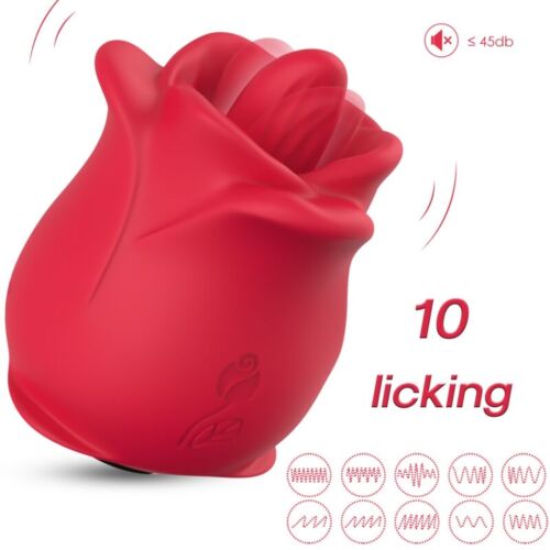 Διεγέρτης ARMONY ROSE 10 MODES LICKING CLIT