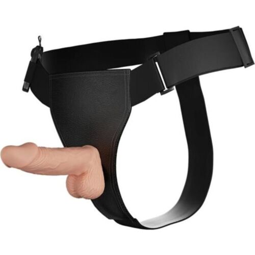 Πρόσδεση BAILE HARNESS COLLECTION με ρεαλιστικό πέος 19.4 εκ