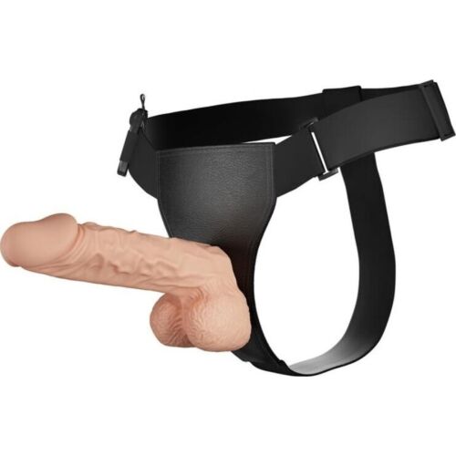 Δονητής BAILE HARNESS COLLECTION 24 CM με πρόσκρουση