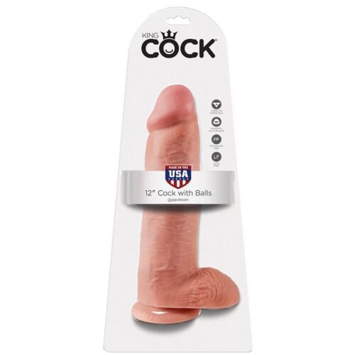 Ντίλντο KING COCK 30.48CM με βάση αναρρόφησης