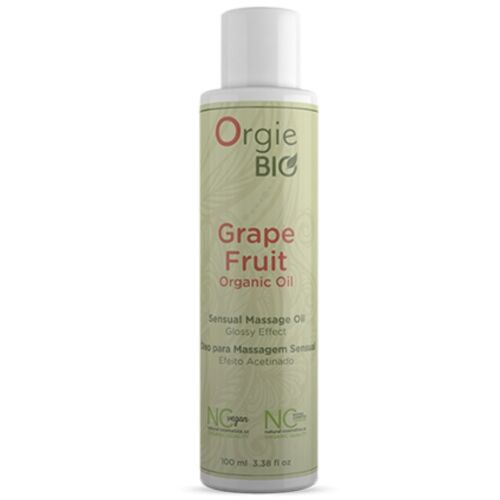 Λάδι Μασάζ Orgie Bio Grapefruit 100ml με Πομέλο