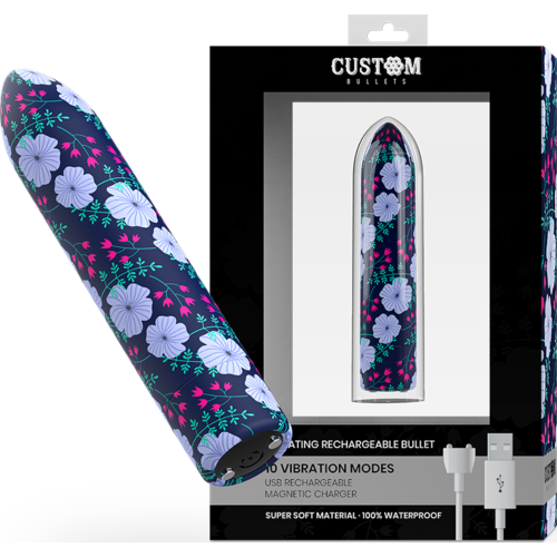 Δονητής Custom Bullets Spring 10 ρυθμίσεων