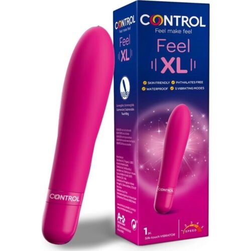 Δονητής Control Feel XL | Μαλακός και μεταξένιος