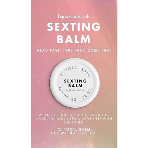 Λάδι BIJOUX SEXTING BALM Θερμαινόμενο Βάλσαμο