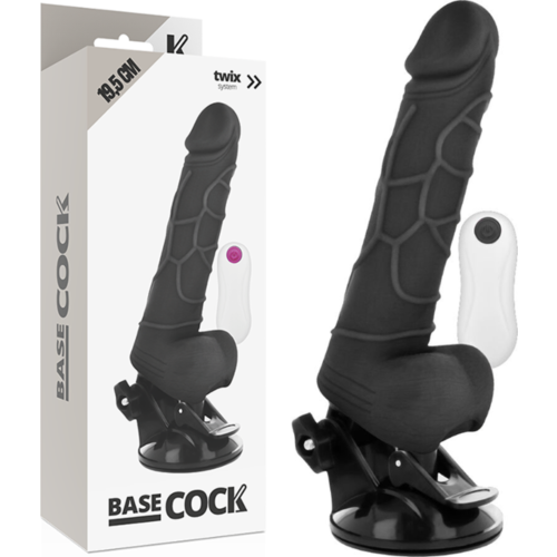 Δονητής BASECOCK 19.5 cm με τηλεχειριστήριο