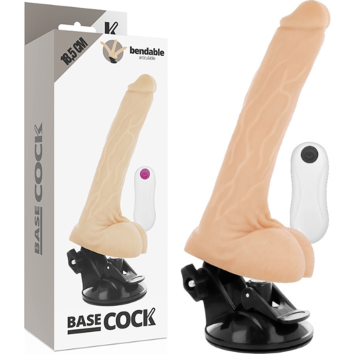 Δονητής BASECOCK 18.5 cm με τηλεχειριστήριο