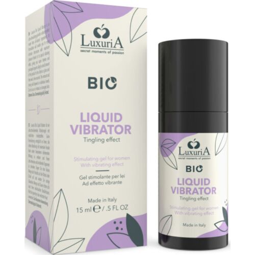 Γέλη Ερεθιστικό Intimateline Luxuria 15ml με Επίδραση Δόνησης