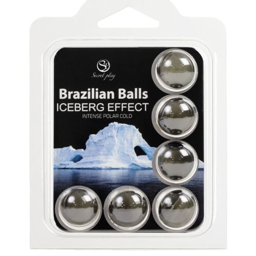 Λιπαντικό Secret Play Brazilian Balls με εφέ ψύξης και θέρμανσης