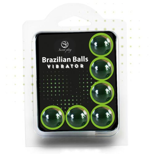 Δονητής SECRETPLAY SET 6 BRAZILIAN BALLS - Απαλή Δόνηση