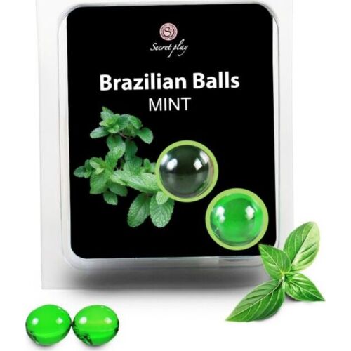 Λιπαντικό SECRETPLAY Brazilian Balls με γεύση μέντας