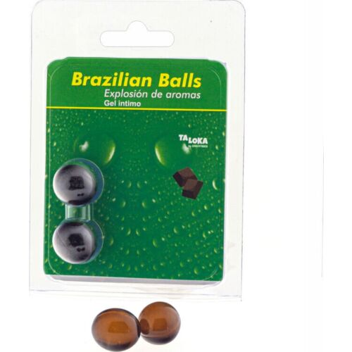 Μπάλες Brazilian Balls Taloka με λιπαντικό σοκολάτας