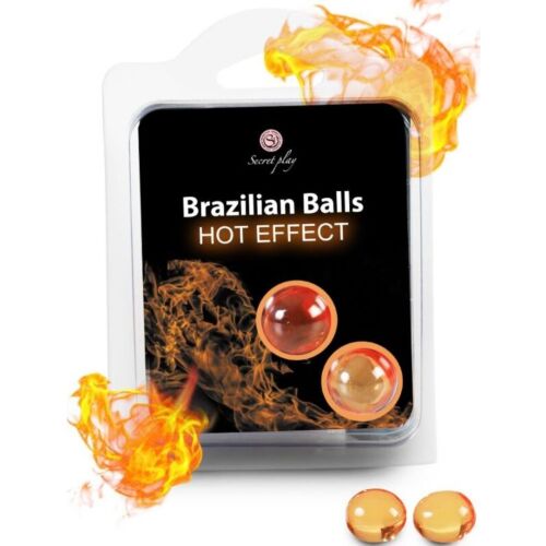 Λιπαντικό SECRETPLAY Brazilian Balls με ζεστό εφέ