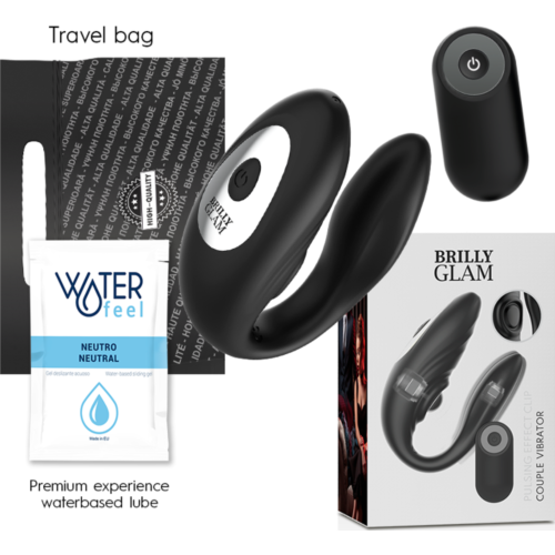 Δονητής Brilly Glam Couple Pulsing με τηλεχειριστήριο