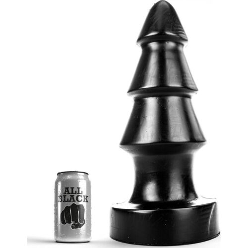 Buttplug All Black Desafío Anal 40 cm - Ικανό και Προκλητικό
