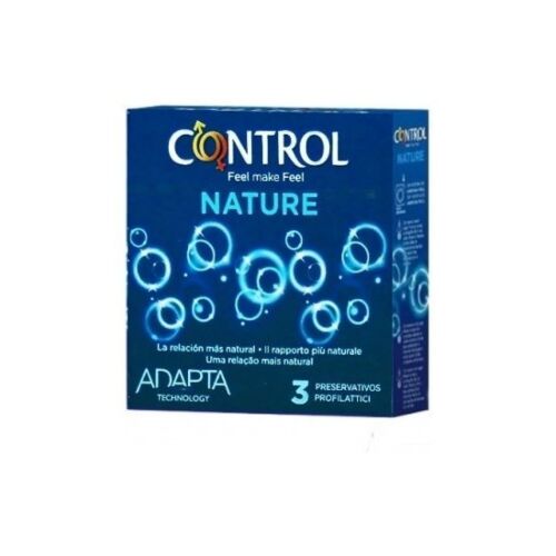 Προφυλακτικά Control Nature 3uds με φυσική αίσθηση