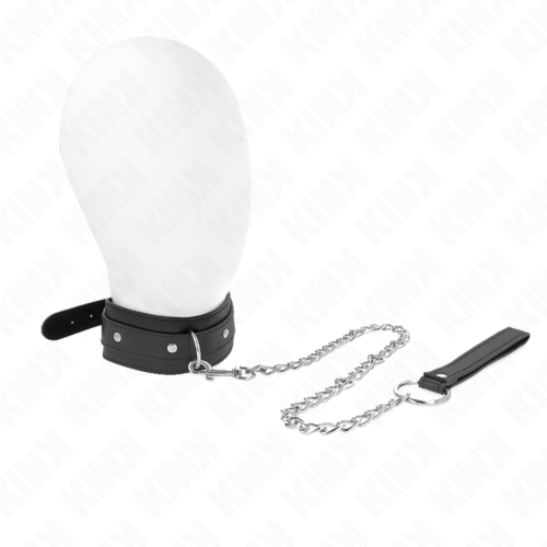 Κολάρο BDSM KINK 65 CM με Σχέδιο Ρυθμιζόμενο