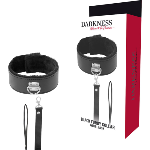 Κολάρο Bondage Darkness Forrado με Καδένα Titanium