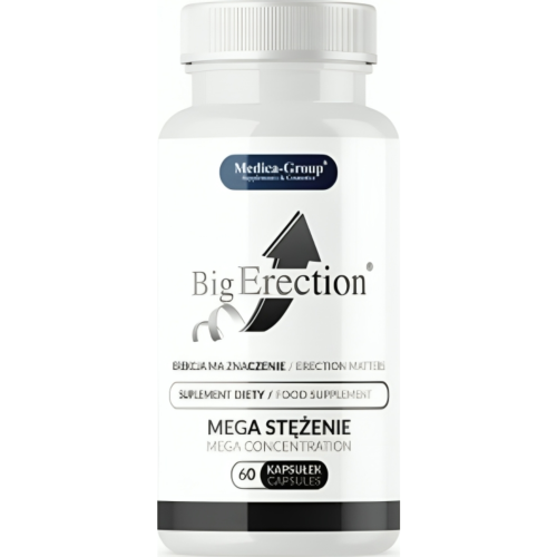 Συμπλήρωμα Διατροφής MEDICA GROUP Big Erection για Ενίσχυση Ανδρικής Ικανότητας
