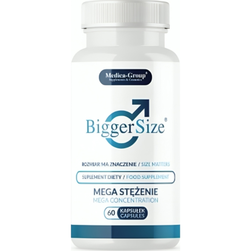 Κάψουλες BiggerSize MEDICA GROUP για ανδρική ενέργεια