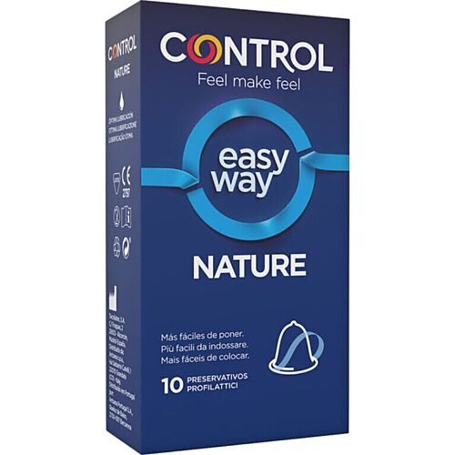 Προφυλακτικά Control Easy Way με εφαρμογή 10 τεμ