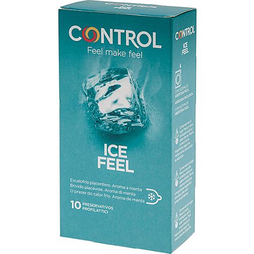Προφυλακτικά Control Ice Feel με άρωμα μέντας