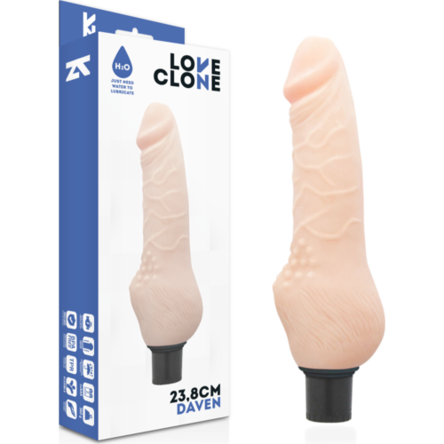 Δονητής Loveclone Daven 23.8 cm με αυτολίπανση