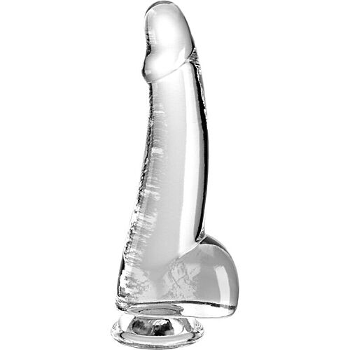 Ντίλντο King Cock Clear 15.2 cm με ισχυρή βάση